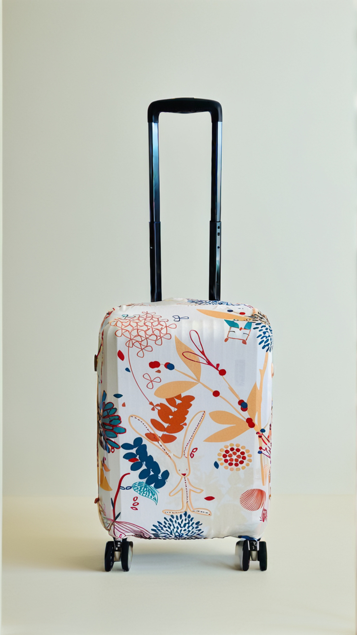 Botanic Breeze Luggage Cover