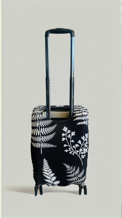 Kiwi Fern Shield Luggage Cover