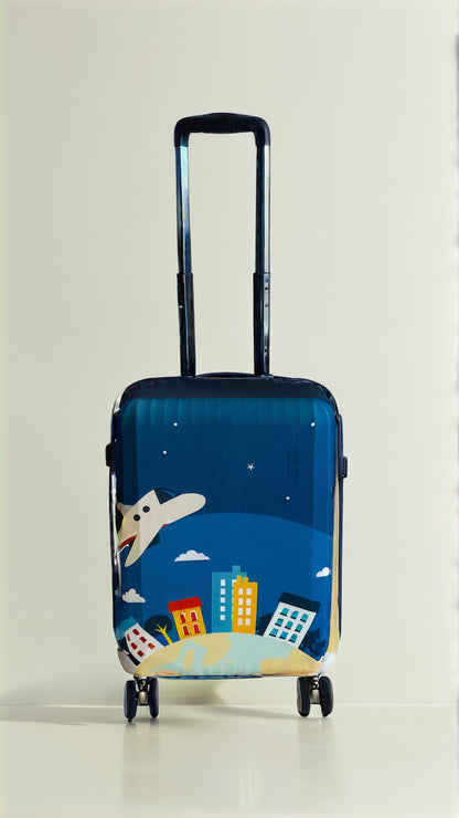 City Skies Luggage Cover