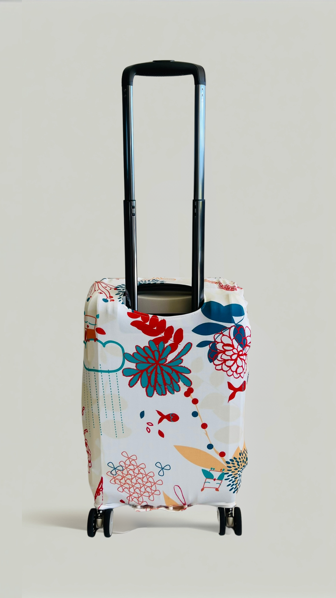 Botanic Breeze Luggage Cover