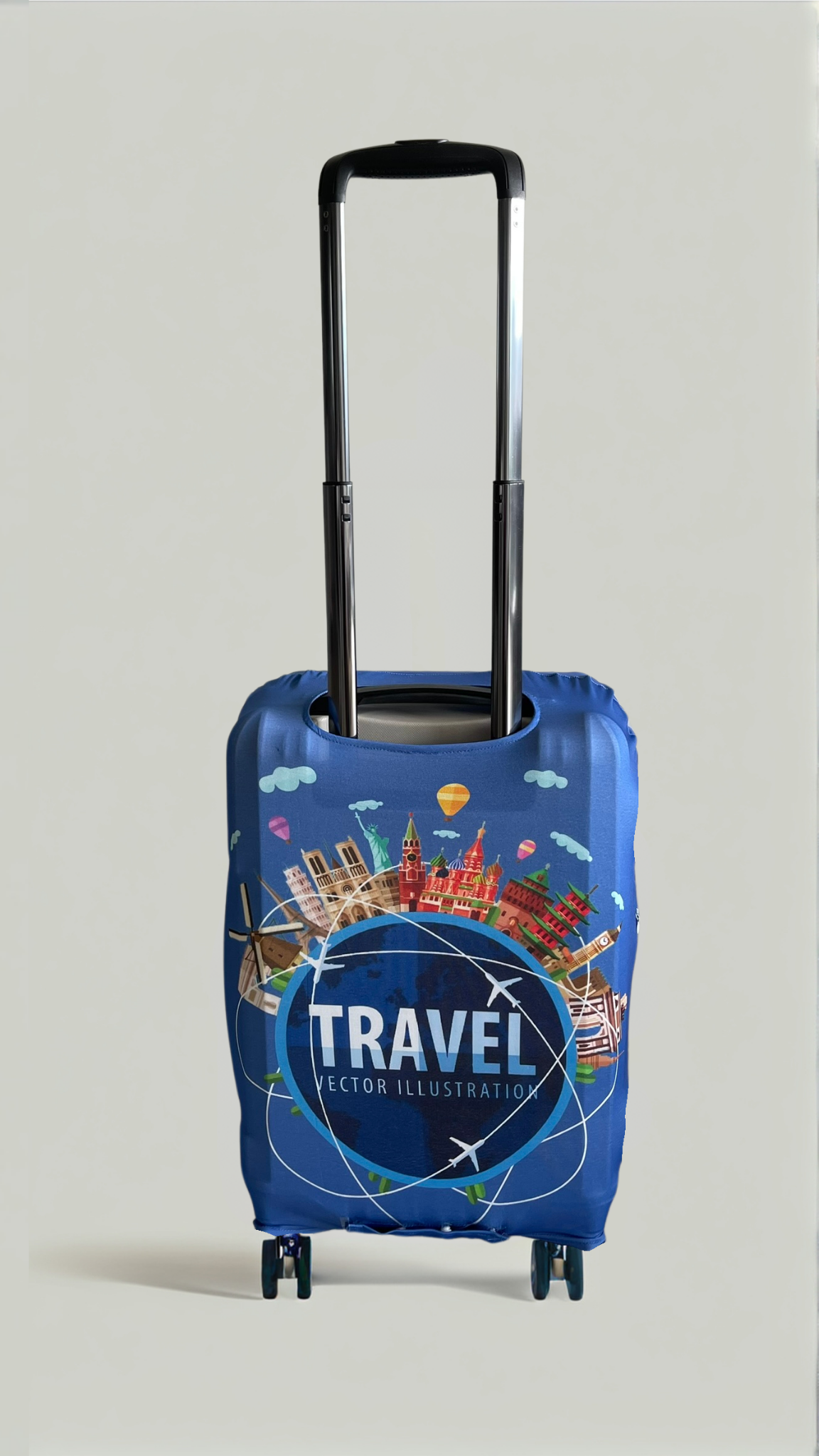 Cityscape Travel Luggage Cover