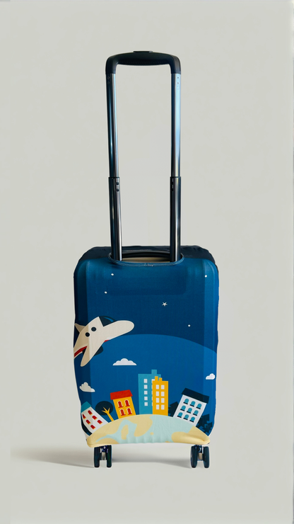 City Skies Luggage Cover