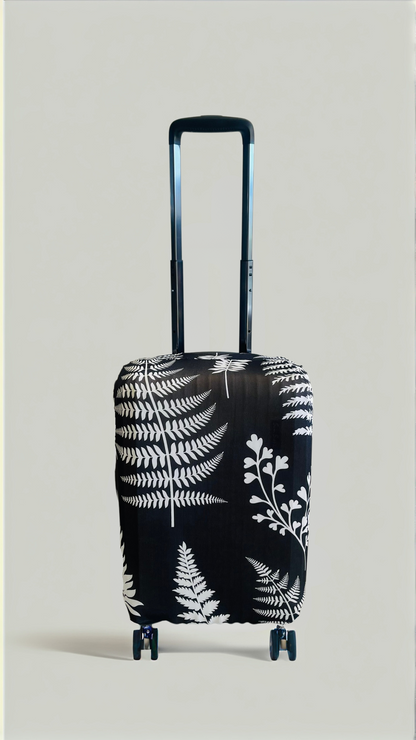 Kiwi Fern Shield Luggage Cover